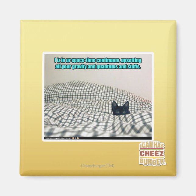 In ur Space Time Continuum Magnet (Front)