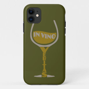 In Vino Veritas custom iPhone case