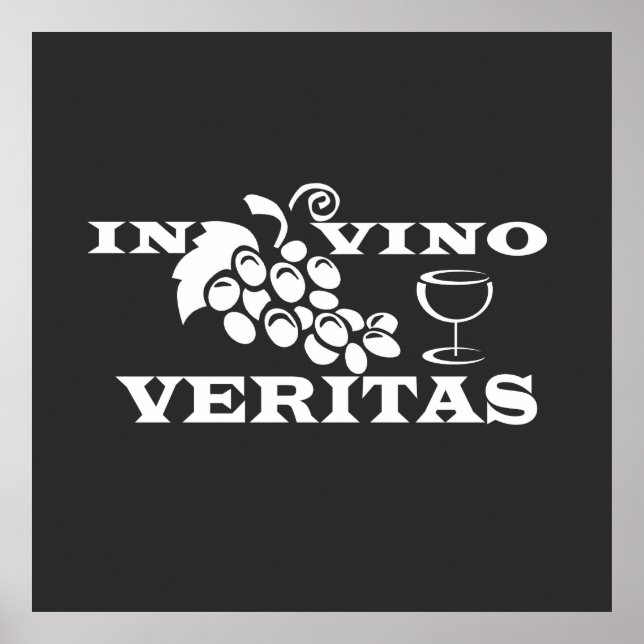 In vino veritas poster (Front)