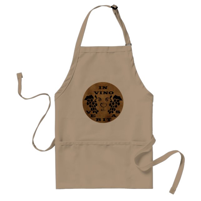 In vino veritas standard apron (Front)