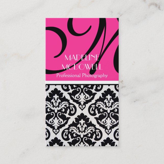 In Vogue Business Card (Front)