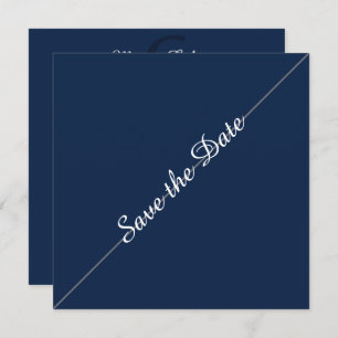 In Vogue Minimalist Save The Date