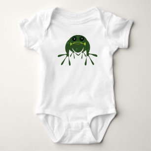 In Your Face Frog Baby Bodysuit
