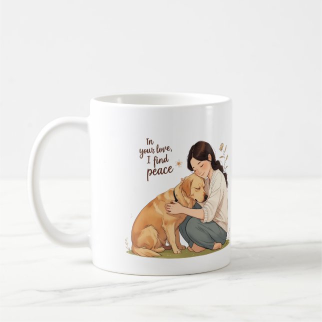 In Your Love, I Find Peace Coffee Mug (Left)