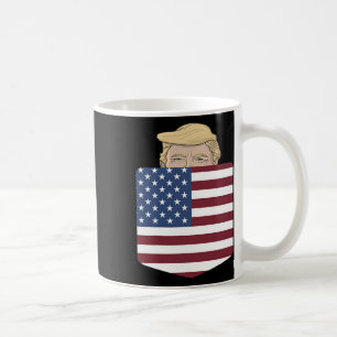 In Your Pocket Usa Election Trump For 2024 4th Of Coffee Mug