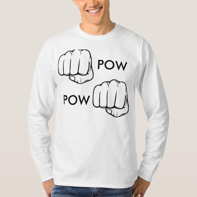IN YOU'RE FACE | POW (L size) T-Shirt (Front)