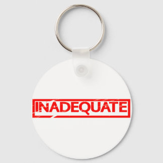 Inadequate Stamp Key Ring