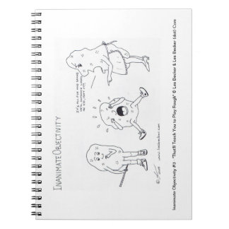 Inanimate Objectivity #3 - Notepad Spiral Notebook