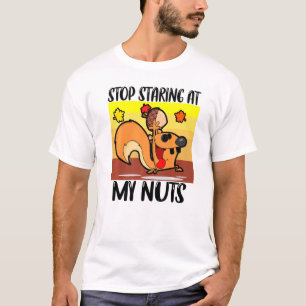 Inappropriate Adult Humor Sarcastic Pun Joke Squir T-Shirt