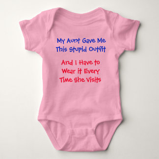 Inappropriate Baby Bodysuit