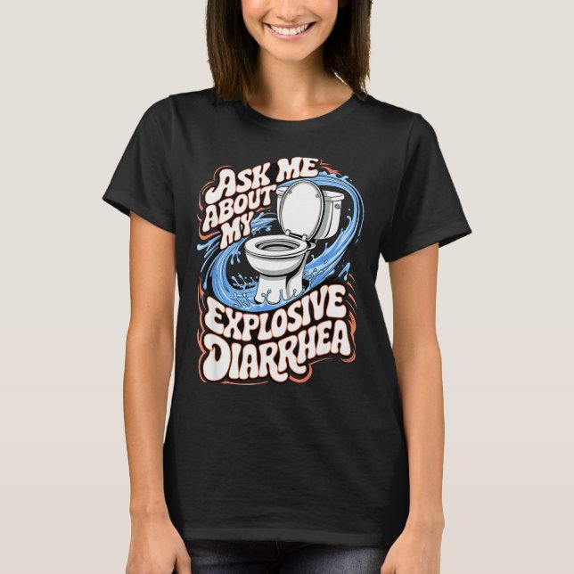 Inappropriate Embarrassing Humor Tee (Front)