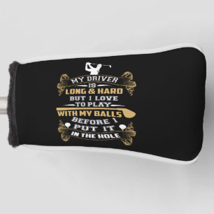 inappropriate golf head cover