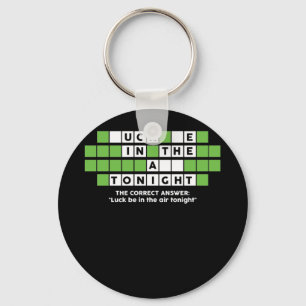 Inappropriate Humour Puzzle Luck Be In The Air Key Ring