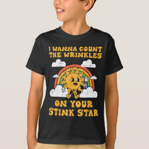 Inappropriate I W Count Wrinkles Funny Humor Men W T-Shirt