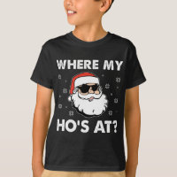 Inappropriate Naughty Christmas Funny Xmas Where's