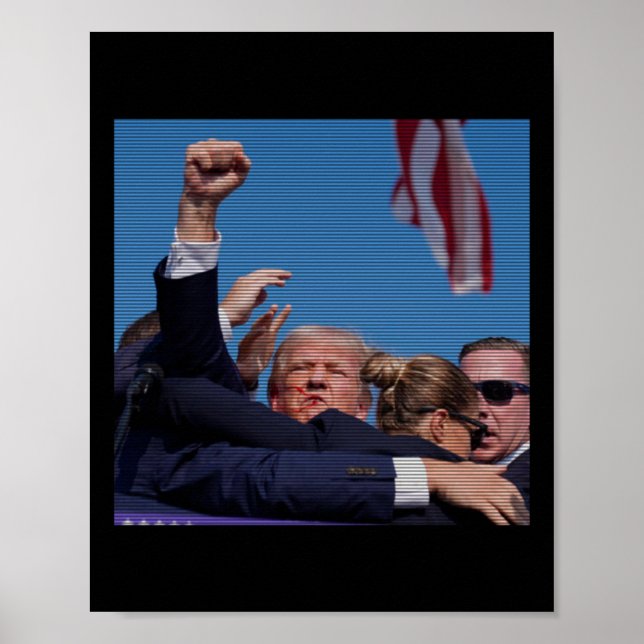 Ination Attempt - Trump's Rally Pennsylvania Attem Poster (Front)
