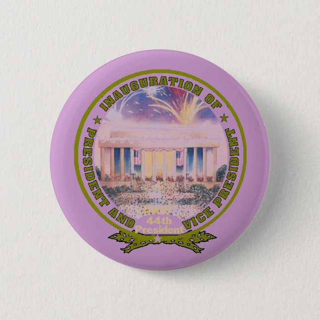 Inaugural Button (Front)