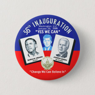 Inaugural JFK Button