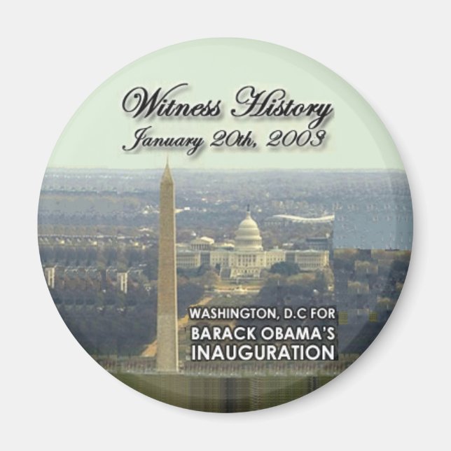 Inaugural Magnet (Front)