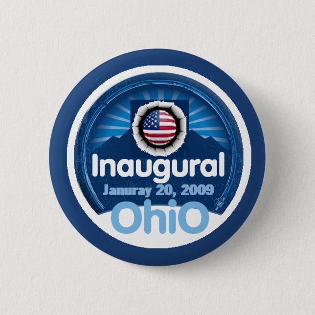 Inaugural OHIO Button (Front)