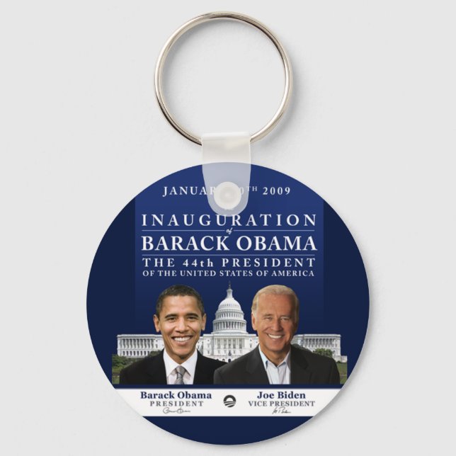Inauguration 2009 key ring (Front)