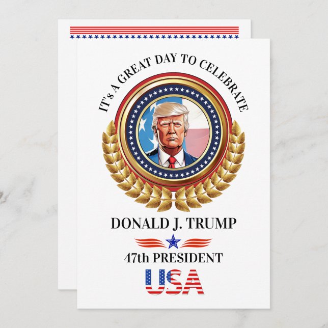 Inauguration Celebration  Holiday Card (Front/Back)