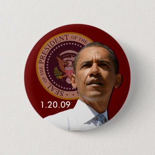 Inauguration Day 1.20.09 - Collector's Item! 6 Cm Round Badge