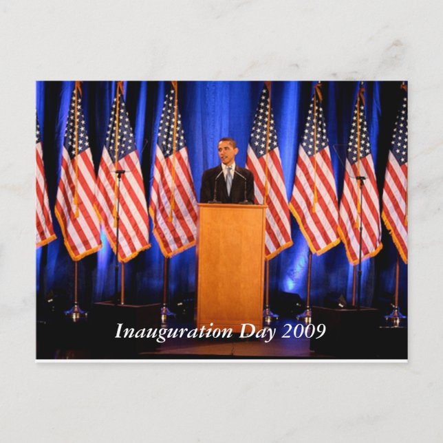 Inauguration Day 2009 Post Card (Front)