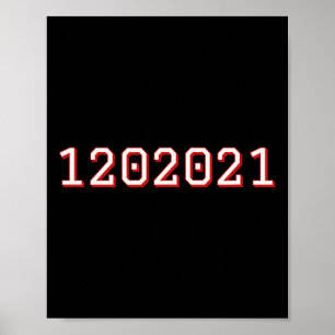 Inauguration Day Date Anti Trump 86 45 1 20  Poster