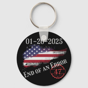 Inauguration Day January 20 2025 End Of An Error I Key Ring