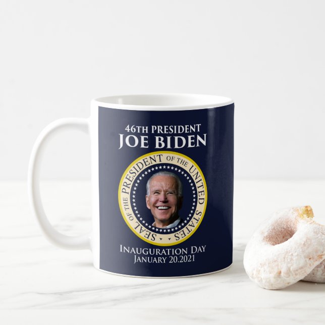 Inauguration day  seal of the president Biden Coffee Mug (With Donut)