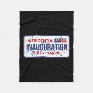 Inauguration Joe Biden President Kamala Harris  Fleece Blanket