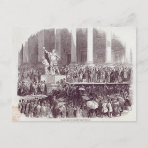 Inauguration of President Polk: The Oath Postcard