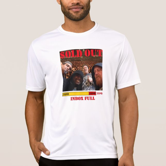 Inbox Full "Sold Out" Tour "Crowd"shirt *new* T-Shirt (Front)