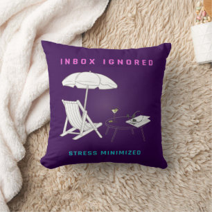 Inbox Ignored, Stress Minimised Cushion