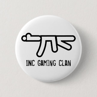 INC AK-47 Button Badge