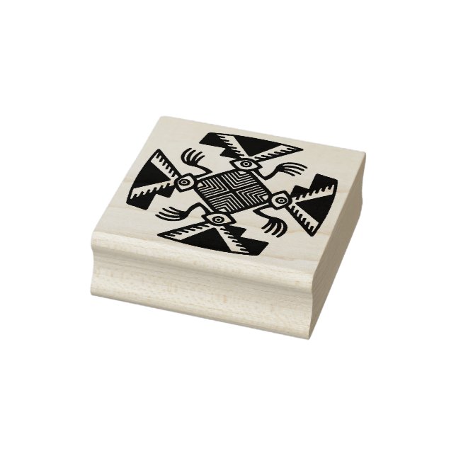 Inca Design Rubber Stamp, Peruvian Design Stamp (Stamp)