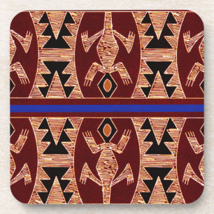 Inca Geckos Coaster