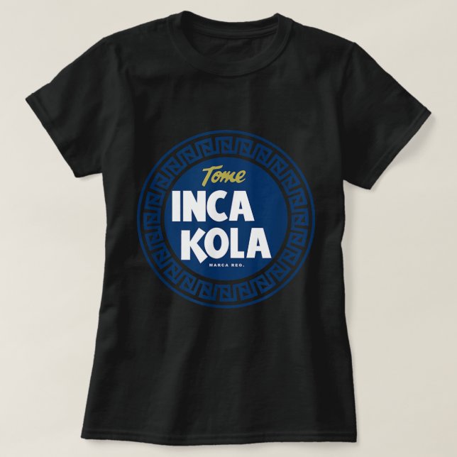 Inca Kola  Peru Golden Kola Bubblegum Cream Soda T-Shirt (Design Front)