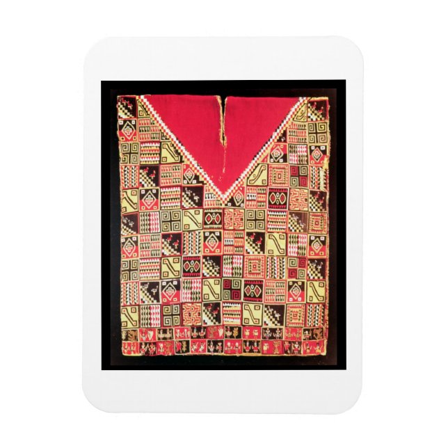 Inca 'Poncho', Bolivia, c.1500 (wool) Magnet (Vertical)