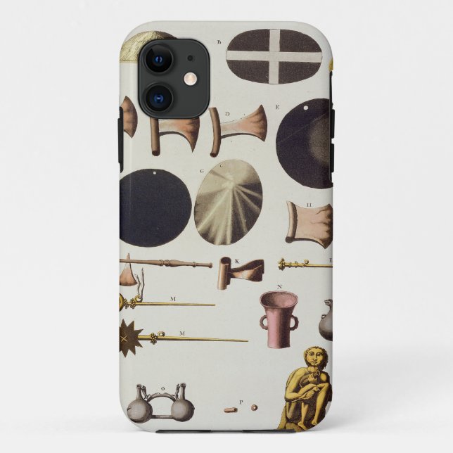 Inca tools and artefacts, Peru, from 'Le Costume A Case-Mate iPhone Case (Back)