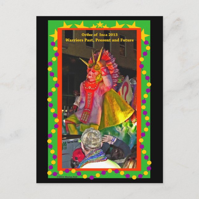 Inca Warriors Postcard (Front)