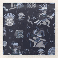 Incan Culture: Seamless Graphic Pattern