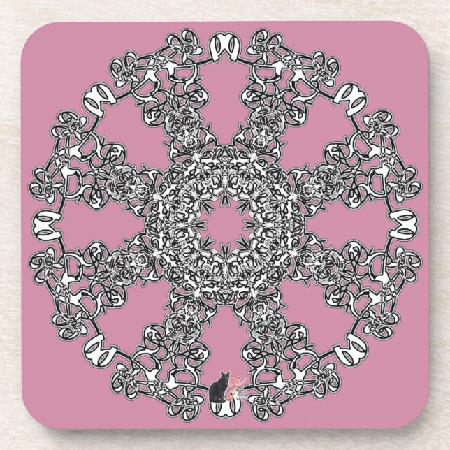 Incandescence Octa Glyph Dawn Coaster (Front)