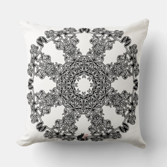 Incandescence Octa Glyph Pillow (Front)