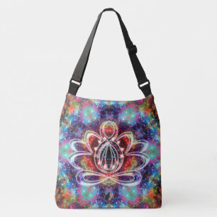 Incandescence Zen Lotus Crossbody Bag