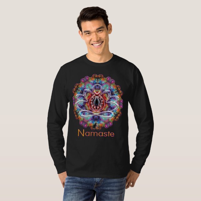 Incandescence Zen Namaste T-Shirt (Front Full)