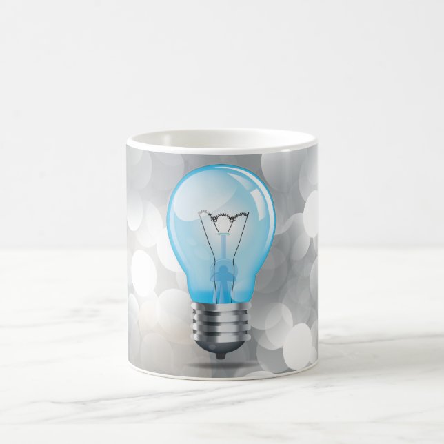 Incandescent light bulb magic mug (Center)