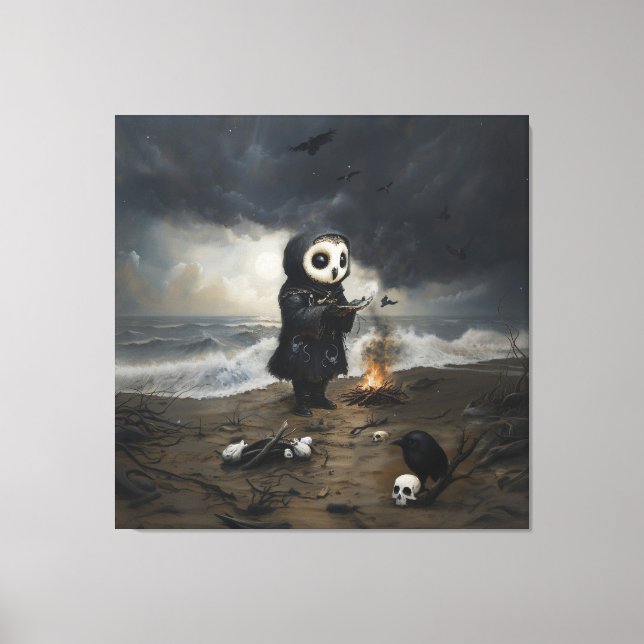 Incantation Canvas Print (Front)