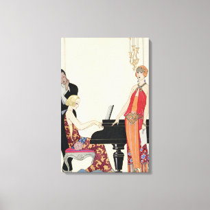 Incantation, illustration for 'Gazette du Bon Canvas Print